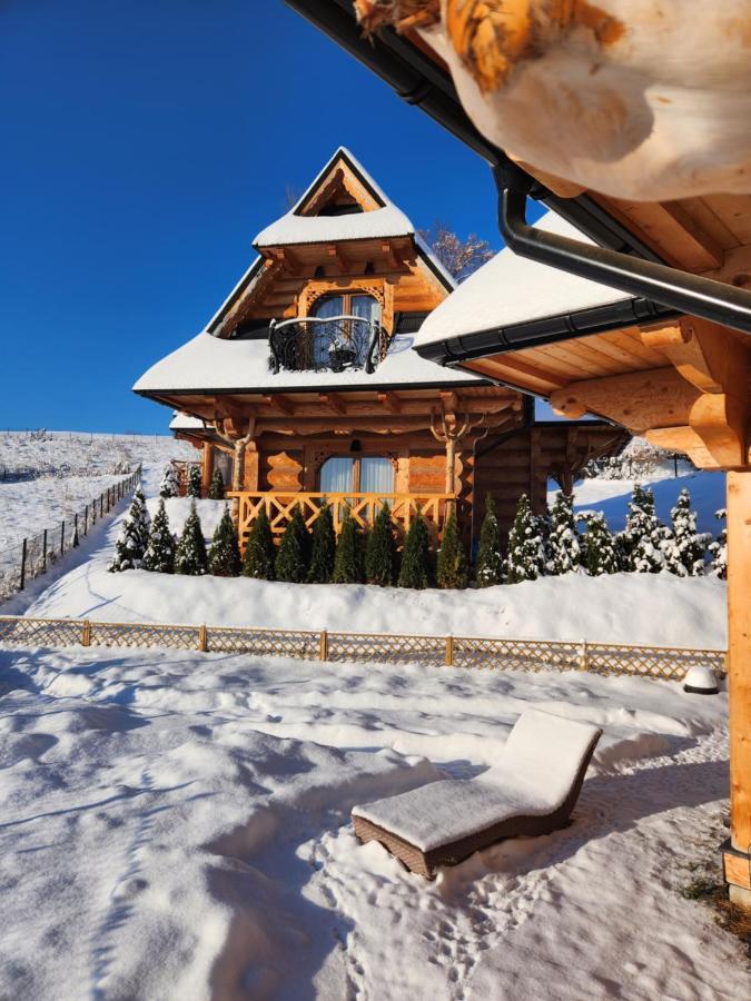 Goralska Chatka 2 Highland Cottage - Split Ac, Jacuzzi, Sauna, Private Parking, Mountains View, Garden, זקופאנה מראה חיצוני תמונה