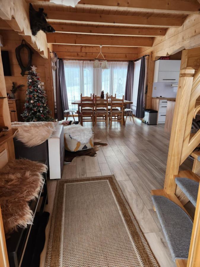 Goralska Chatka 2 Highland Cottage - Split Ac, Jacuzzi, Sauna, Private Parking, Mountains View, Garden, זקופאנה מראה חיצוני תמונה