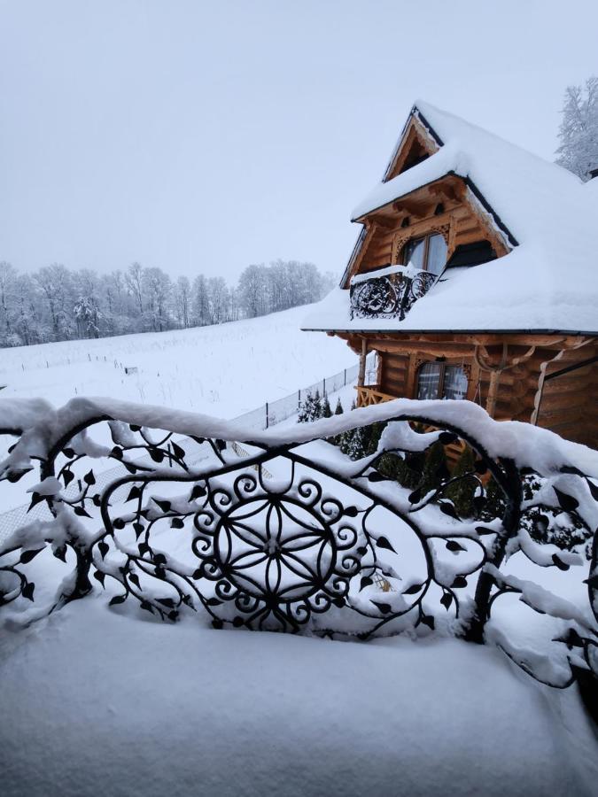 Goralska Chatka 2 Highland Cottage - Split Ac, Jacuzzi, Sauna, Private Parking, Mountains View, Garden, זקופאנה מראה חיצוני תמונה