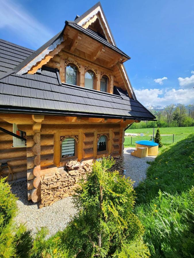 Goralska Chatka 2 Highland Cottage - Split Ac, Jacuzzi, Sauna, Private Parking, Mountains View, Garden, זקופאנה מראה חיצוני תמונה