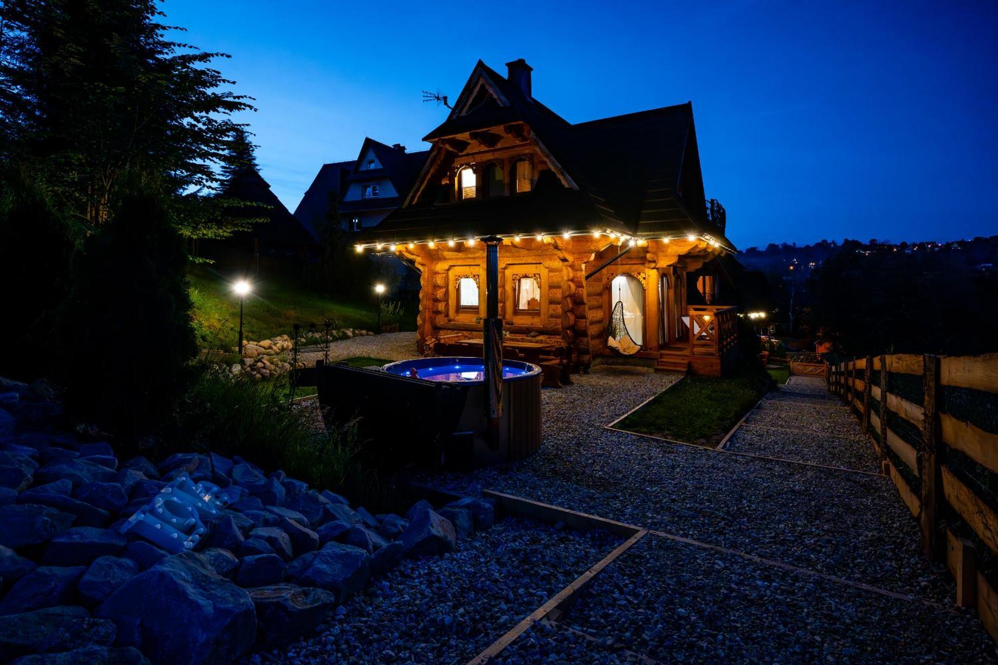 Goralska Chatka 2 Highland Cottage - Split Ac, Jacuzzi, Sauna, Private Parking, Mountains View, Garden, זקופאנה מראה חיצוני תמונה