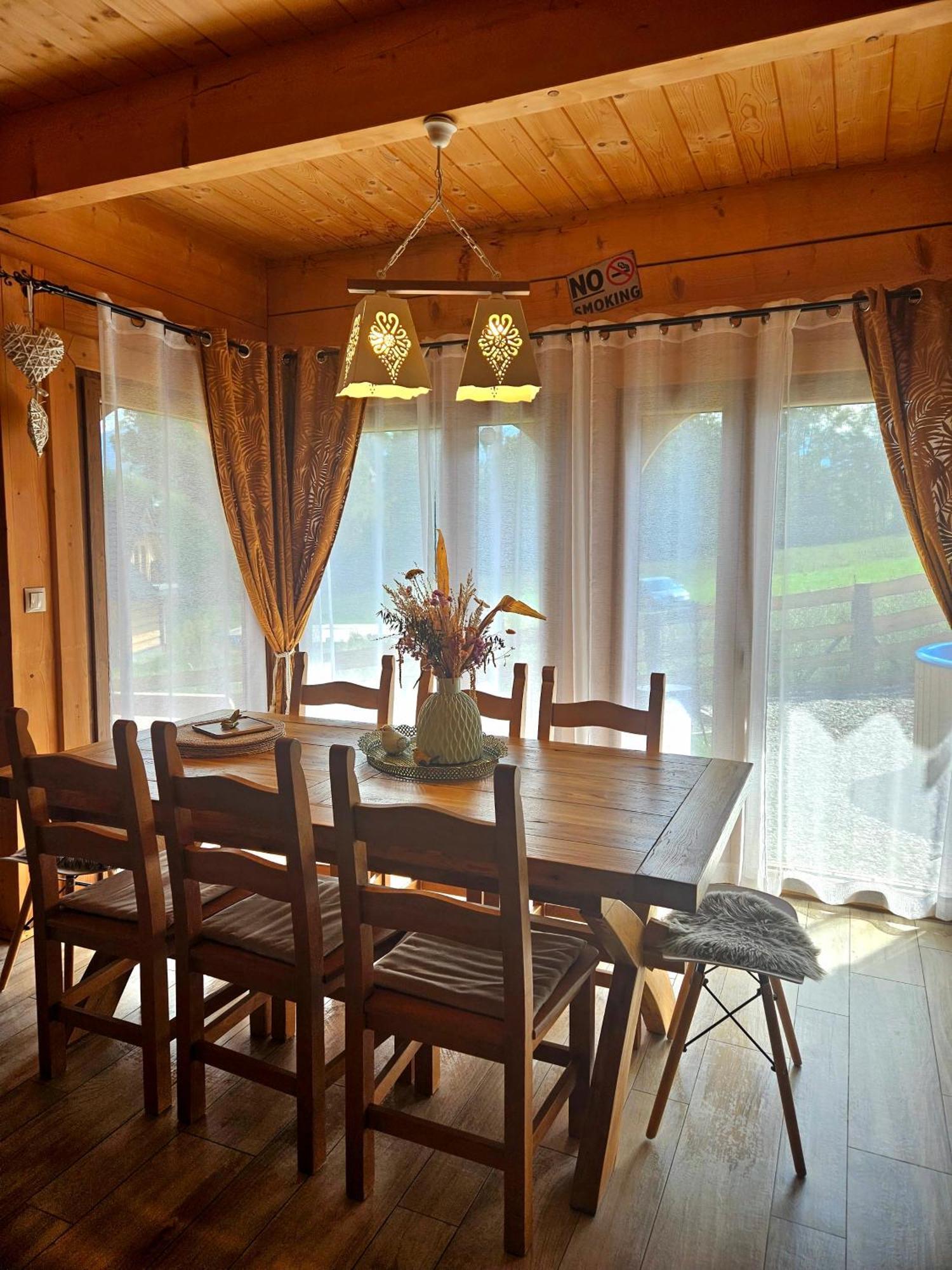 Goralska Chatka 2 Highland Cottage - Split Ac, Jacuzzi, Sauna, Private Parking, Mountains View, Garden, זקופאנה מראה חיצוני תמונה