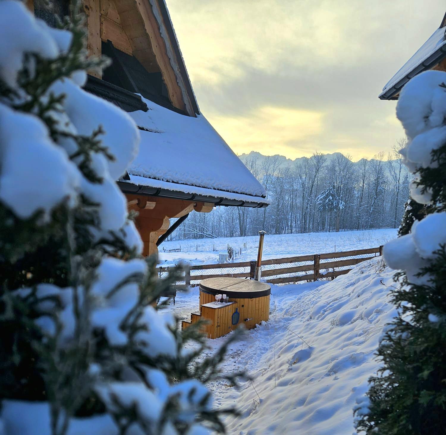 Goralska Chatka 2 Highland Cottage - Split Ac, Jacuzzi, Sauna, Private Parking, Mountains View, Garden, זקופאנה מראה חיצוני תמונה